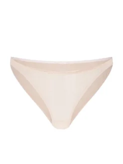 Seide Slip MIMI SMOCK Von Cadolle -Feine Unterwaesche Geschaft 1205e slip rosa mimi soie poudre cadolle 3