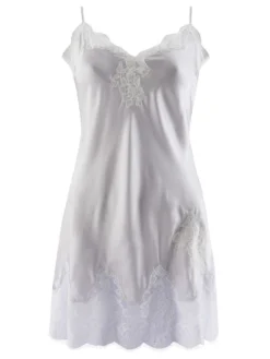 100% Seide Baby-Doll SOIE D´AMOUR Von Aubade -Feine Unterwaesche Geschaft baby doll seide silber ms42 soie d amour aubade