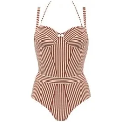 Badeanzug HOLI VINTAGE Gestreift Von Marlies Dekkers