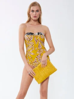 Bandeau Badeanzug SANTORINI Maisgelb Von Fürstenberg -Feine Unterwaesche Geschaft badeanzug mais bunt 278 38075 fuerstenberg