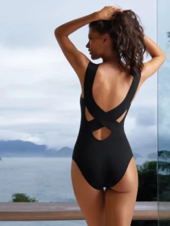 Badeanzug SOYA 61 Elegant Von Pain De Sucre -Feine Unterwaesche Geschaft badeanzug schwarz soya pain de sucre 3 4 2