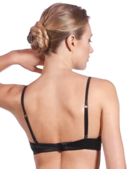 Balconette BH BLACK SWAN Mit Spitze Und Strass Von Prelude Milano -Feine Unterwaesche Geschaft bh buegel balconette schwarz ys280 black swan prelude 2