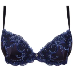 Gefütterter Seiden BH SPLENDEUR SOIE Von Lise Charmel 22 Gefütterter Seiden BH SPLENDEUR SOIE Von Lise Charmel -Feine Unterwaesche Geschaft bh gefuettert seide acc8580b dunkelblau 5276 splendeur soie lise charmel 2 1