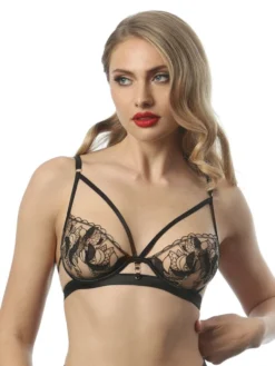 Bügel-BH BH RITA Schwarz Von Prelude Milano -Feine Unterwaesche Geschaft bh schwarz ys314 prelude 5