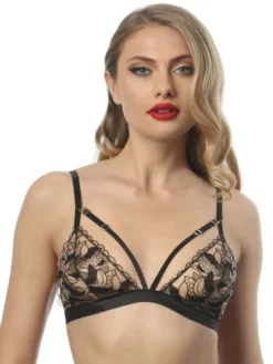 Triangel BH RITA Schwarz Von Prelude Milano -Feine Unterwaesche Geschaft bh schwarz ys317 prelude 4