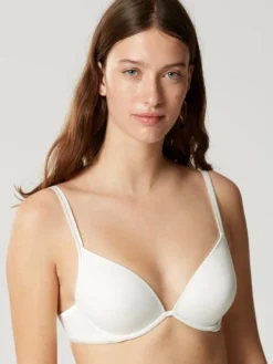 Triangel Vollschale BH NUAGE PUR Von Maison Lejaby -Feine Unterwaesche Geschaft bh wei lile 5537 nuage pur maison lejaby 1