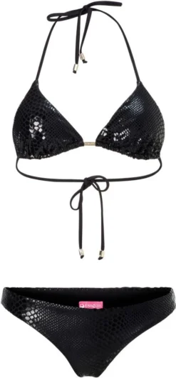 Triangel Bikini BLACK MAMBA Von Eniqua -Feine Unterwaesche Geschaft bikini black mamba eniqua 3 1