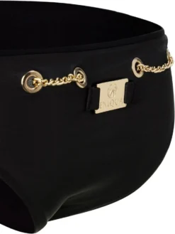 Triangel Bikini LACE UP BOUND BLACK LEATHER Von Eniqua 9 Triangel Bikini LACE UP BOUND BLACK LEATHER Von Eniqua -Feine Unterwaesche Geschaft bikini lace up bound black leather eniqua 4