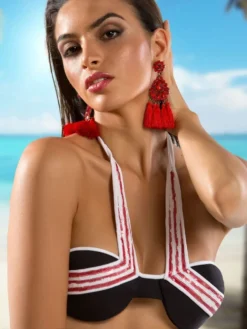 Bandeau Neckholder Bikini PAILLETTEN Von Cotton Club Mare 7 Bandeau Neckholder Bikini PAILLETTEN Von Cotton Club Mare -Feine Unterwaesche Geschaft bikini pailletten aa6 cotton club 1