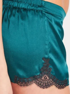 100% Seide Shorts TOI MON AMOUR Uni Farben Von Aubade -Feine Unterwaesche Geschaft boxer short gr n seide toi mon amour qs61 emeraude aubade 3 2 2