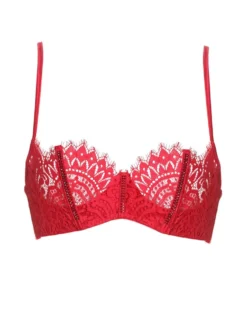Balconette BH BLACK SWAN Mit Spitze Und Strass Von Prelude Milano -Feine Unterwaesche Geschaft buegel bh balconette ys280 rot black swan prelude milano