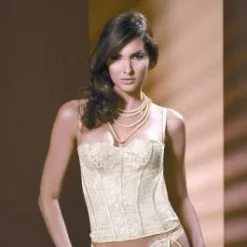 Luxus Seiden-Corsage DIAMOND Von Exilia