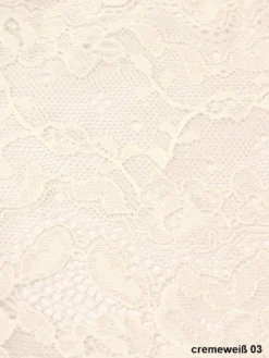 Unterkleid Microfaser Spitze SASHA Von Cotton Club Rubino -Feine Unterwaesche Geschaft cotton club basic farbmuster spitze cremeweiss 03 1 2 1