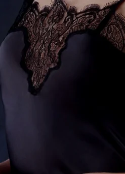 Seide Push-Up BH Von Prelude Milano -Feine Unterwaesche Geschaft farbe schwarz prelude