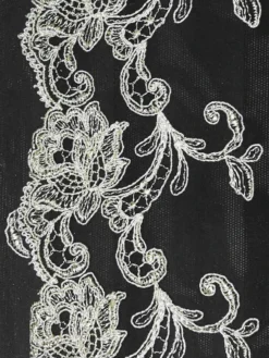 String PLATINUM FASHION Aus Tüll Von Ambra -Feine Unterwaesche Geschaft farbmuster schwarz creme ambra platinum 1 2 1