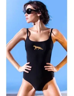 Badeanzug PANTHER Von Fürstenberg -Feine Unterwaesche Geschaft fuerstenberg badeanzug panther 832 37081 schwarz 1 1 1 1