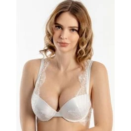 Gel Push-Up BH Crystal Mit Spitze Von Prelude Milano 1 Gel Push-Up BH Crystal Mit Spitze Von Prelude Milano