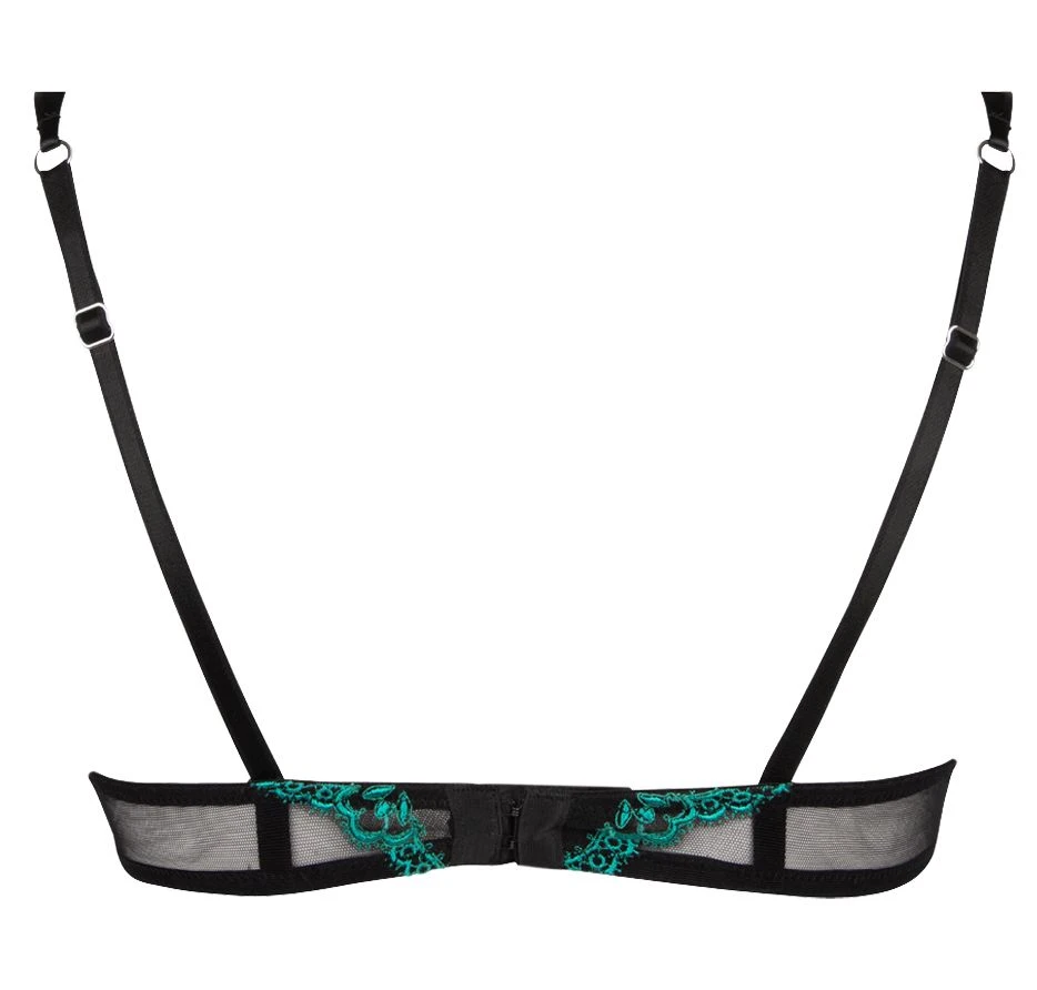 Halbschalen BH SECRETE EMERAUDE Aus Spitze Von Lise Charmel 4 Halbschalen BH SECRETE EMERAUDE Aus Spitze Von Lise Charmel – Bild 4