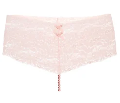 Perlen-Shorty HIPNOSIS Rosa Einreihig Von Bracli -Feine Unterwaesche Geschaft hipnosis perlenstring bracli rosa 1