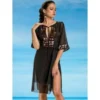Strandkaftan FRESIA Mit Pailletten Von Cotton Club Mare