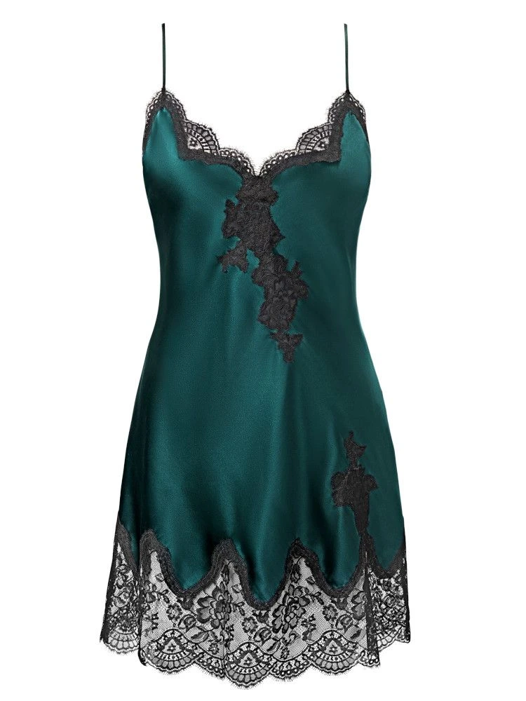 100% Seide Negligé TOI MON AMOUR Klassische Farben Von Aubade 5 100% Seide Negligé TOI MON AMOUR Klassische Farben Von Aubade – Bild 5