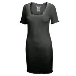 70% Seide 30% Baumwolle Kurzarm Nachthemd RIPP Von Eva B. Bitzer