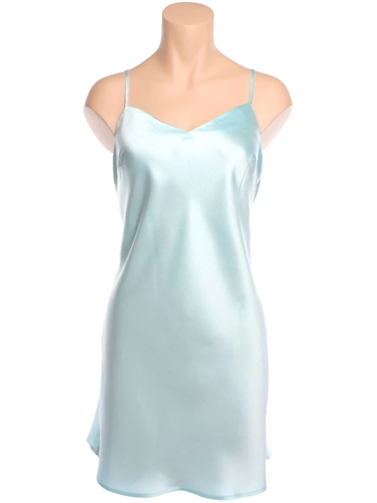 100% Seidennachthemd Satin GLYCINE Von Marjolaine 9 100% Seidennachthemd Satin GLYCINE Von Marjolaine – Bild 9