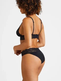 Rioslip SWEETESSENCE IK Laser Cut Von Aubade -Feine Unterwaesche Geschaft microfaser dessous ik22 noir 4 sweetessence aubade 7 1