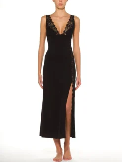 Modal Neglige RITA Schwarz Von Ritratti -Feine Unterwaesche Geschaft modal neglige rita 71781 schwarz ritratti 3 1