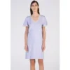 Modal Kurzarm Nachtshirt LAVANDA Kurz Von Verdiani