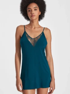 Kurzes Negligé LAZY DAYS Aus Modal Und Seide Von Aubade -Feine Unterwaesche Geschaft neglige kurz rl40 gruen lazy days aubade 2 1 1