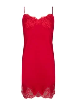 Seiden Negligé SPLENDEUR SOIE Von Lise Charmel -Feine Unterwaesche Geschaft neglige seide alc1080 rot 1080 splendeur soie lise charmel 2