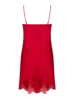 Seiden Negligé SPLENDEUR SOIE Von Lise Charmel -Feine Unterwaesche Geschaft neglige seide alc1080 rot 1080 splendeur soie lise charmel