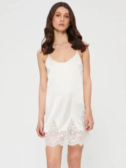 Seide Neglige SETA No. 3 Luxus Von Chiara Fiorini -Feine Unterwaesche Geschaft neglige seide elfenbein weiss gc183 chiara fiorini 2 1 1