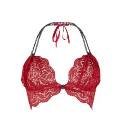 Bracli EBONY BEGOS Perlen- BH -Feine Unterwaesche Geschaft perlen bh ebony begos red bracli