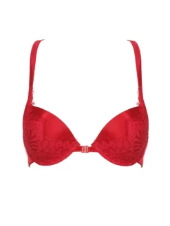 Push Up BH Mit Spitzenrücken BLACK SWAN Von Prelude Milano -Feine Unterwaesche Geschaft push up bh gelkissen ys282 rot black swan prelude milano 4