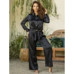 Seidenpyjama ROXANE Stretchseide Von Marjolaine