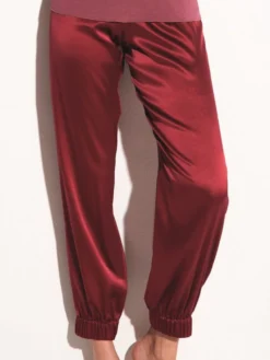 Seide Pyjamahose SETA No. 15 Von Chiara Fiorini -Feine Unterwaesche Geschaft pyjamahose sangria seide gc192 chiara fiorini