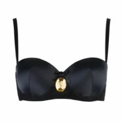 Balconett-BH ELISABETH Mit Kristall-Medaillon Von Escora