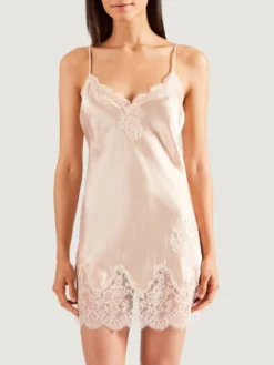 100% Seide Baby-Doll SOIE D´AMOUR Von Aubade -Feine Unterwaesche Geschaft seide baby doll ms42 goldsand 4 soie d amour aubade