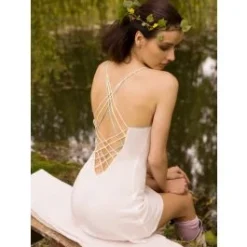 Seidennachthemd COEUR Aus Seiden-Mousselin Von Marjolaine