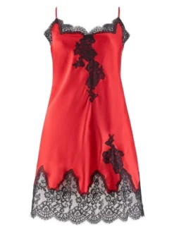 100% Seide Negligé TOI MON AMOUR Klassische Farben Von Aubade 26 100% Seide Negligé TOI MON AMOUR Klassische Farben Von Aubade -Feine Unterwaesche Geschaft seide nachthemd ms40 1 rouge passion soie d amour aubade 2 2 1