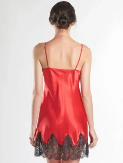 100% Seide Negligé TOI MON AMOUR Klassische Farben Von Aubade 38 100% Seide Negligé TOI MON AMOUR Klassische Farben Von Aubade -Feine Unterwaesche Geschaft seide nachthemd ms40 3 rouge passion soie d amour aubade 2 1 1