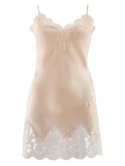 100% Seide Negligé SOIE D´AMOUR Von Aubade -Feine Unterwaesche Geschaft seide neglige ms40 goldsand 1 soie d amour aubade