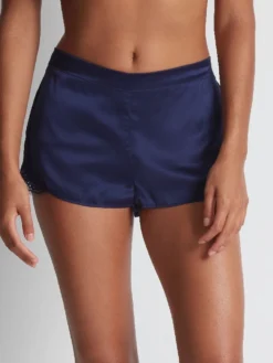 100% Seide Shorts TOI MON AMOUR Klassische Farben Von Aubade -Feine Unterwaesche Geschaft seide qs61 dunkelblau 3 toi mon amour aubade 7 1 1