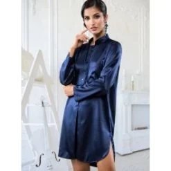 Seta Superior Seide Sleepshirt PODEROSA Von Cotton Club