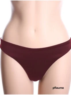 Seta Superior Stretchseide String PRODE Einfarbig Von Cotton Club -Feine Unterwaesche Geschaft seide slip prode pflaume cotton club 1 1 1 1 1 1 1