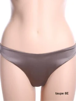 Seta Superior Stretchseide String PRODE Einfarbig Von Cotton Club -Feine Unterwaesche Geschaft seide string prode taupe cotton club 1 1 1 1 1 1 1