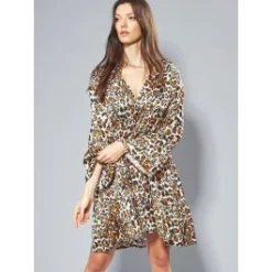 100% Seide Tunika Kleid LEONISSIMA Von Eva B. Bitzer