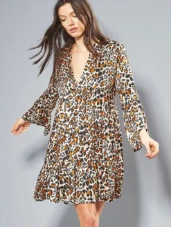 100% Seide Tunika Kleid LEONISSIMA Von Eva B. Bitzer 8 100% Seide Tunika Kleid LEONISSIMA Von Eva B. Bitzer -Feine Unterwaesche Geschaft seide tunika 20312279 leo print eva b bitzer 3